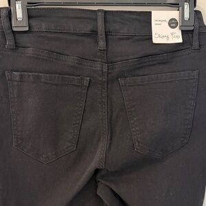 Mid Rise Women's Black Jeans